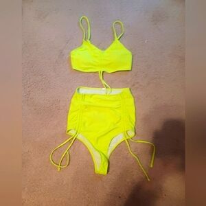 2pc Green small swimsuit